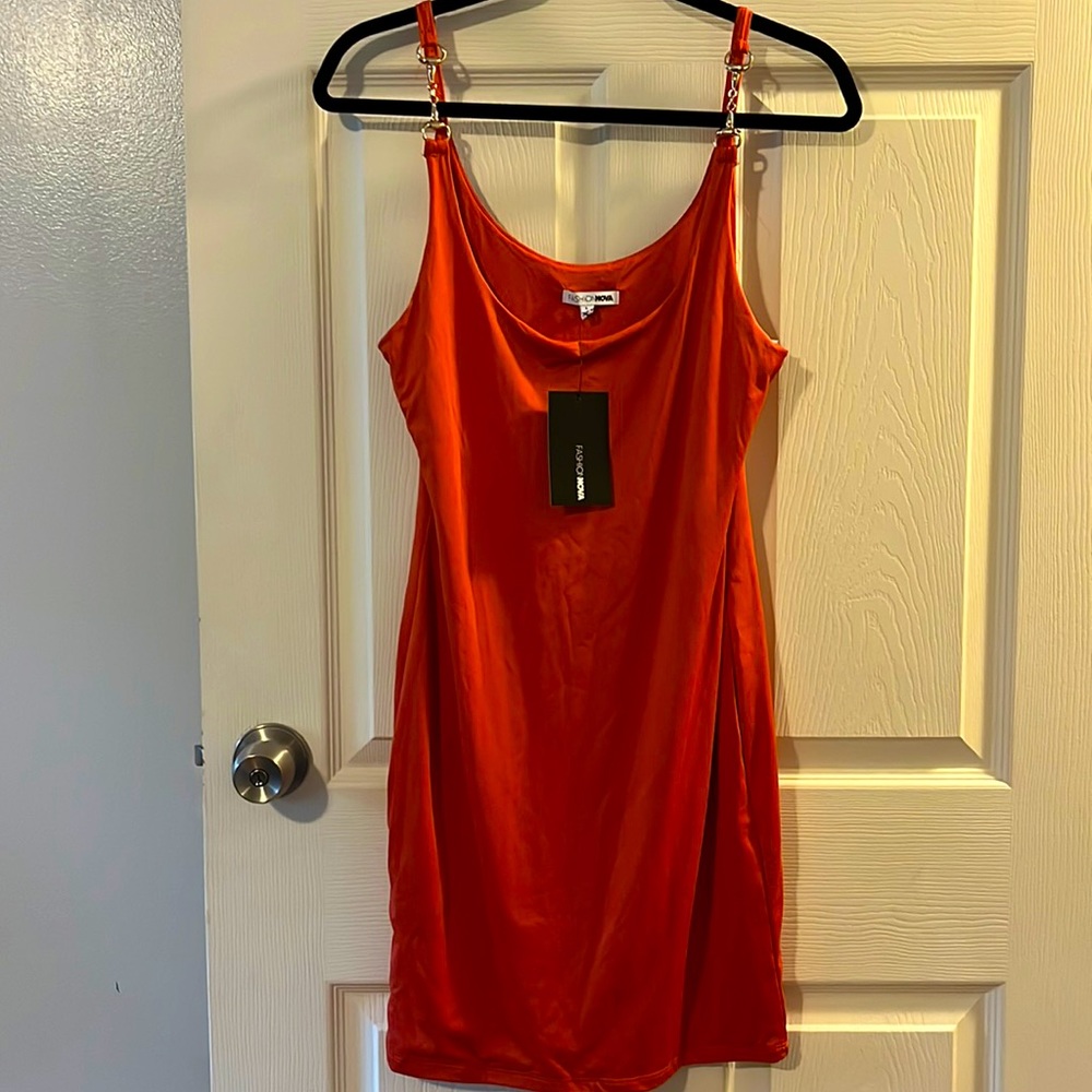 FashionNova Fiona Double Lined Mini Dress